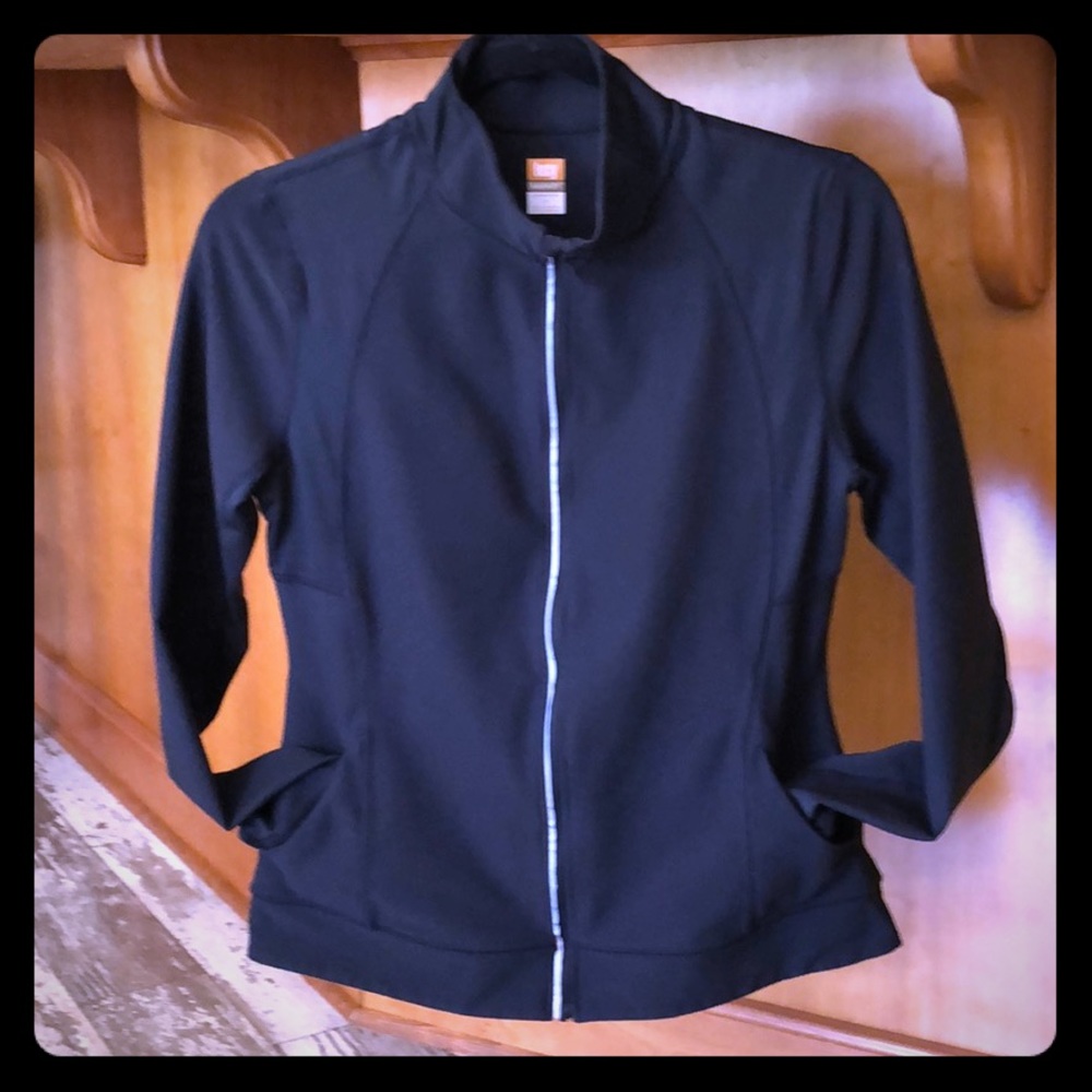 Lucy Tech warm up jacket Small black